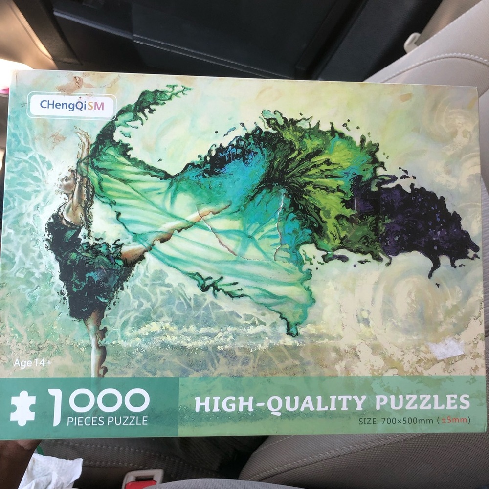 1000pc dance painting puzzle